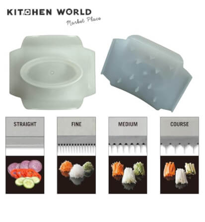 เครื่องหั่นผักและผลไม้แบบญี่ปุ่น KCW NO.64 PT2108-GR สีเขียว_2